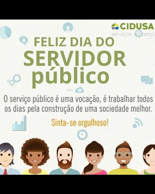 FUNCIONÁRIO PÚBLICO: Parabêns pelo seu cia!